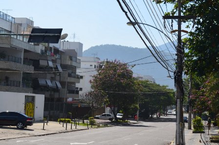 Avenida Rodolfo de Amoedo foi uma das vias prejudicadas